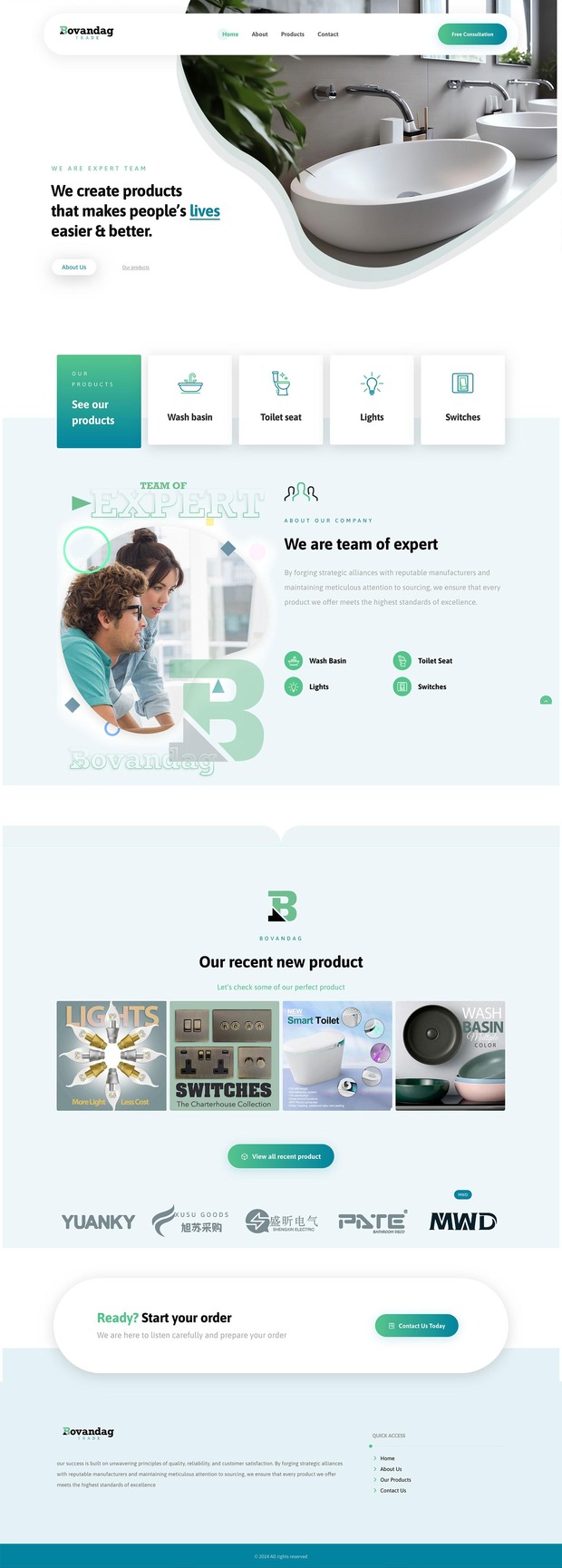 نمونه کار طراحی سایت