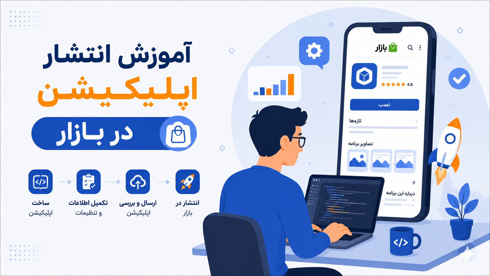 آموزش انتشار اپلیکیشن در بازار
