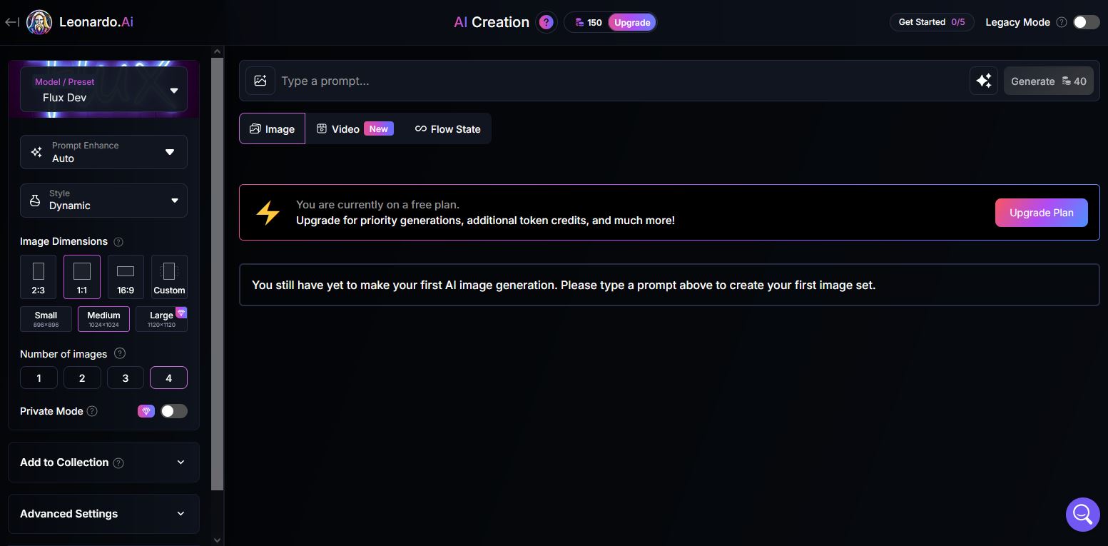 هوش مصنوعی تولید عکس leonardo