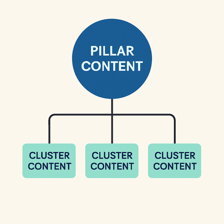 تولید محتوای خوشه ای