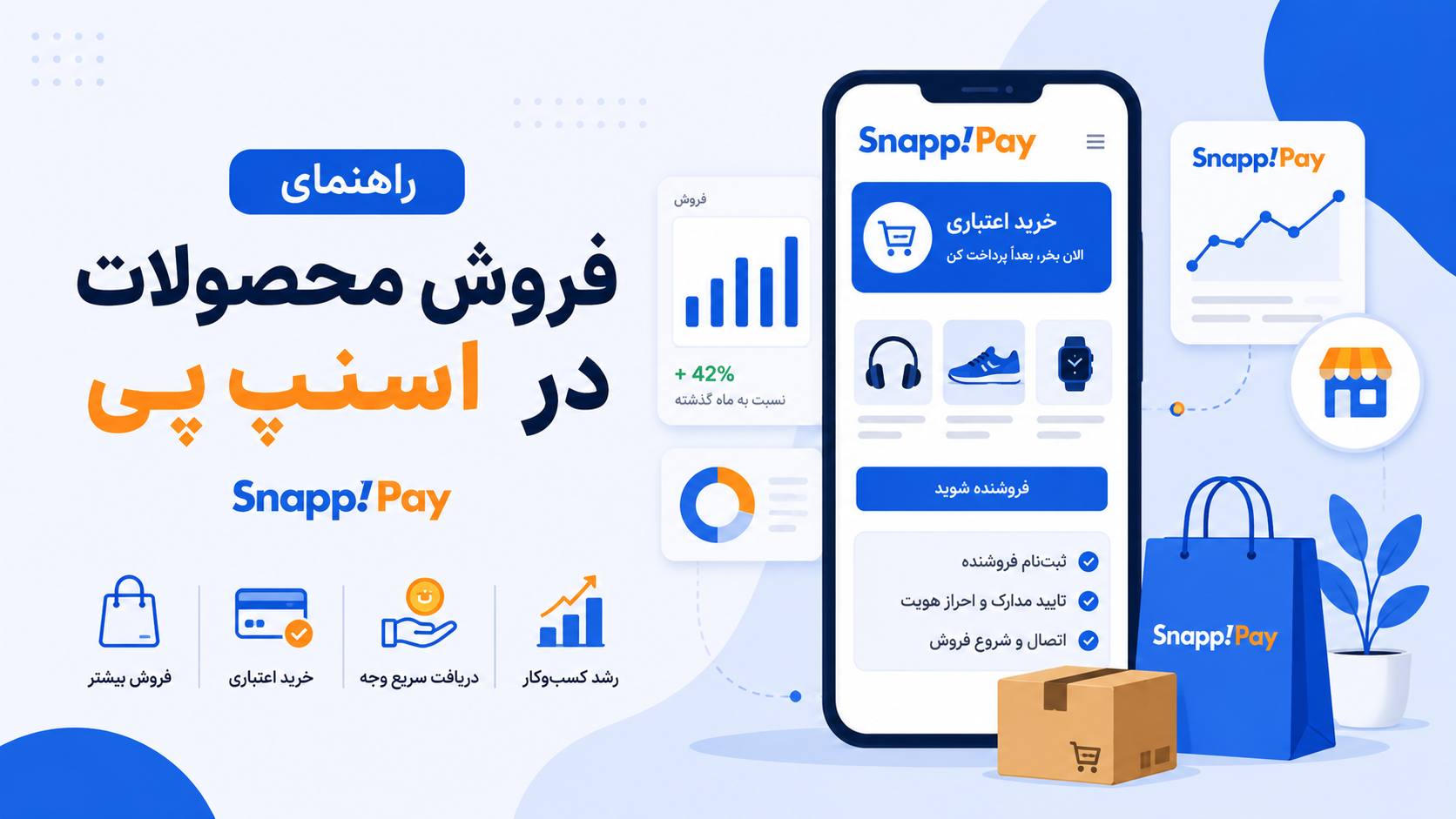 راهنمای فروش محصولات در اسنپ پی (SnappPay)