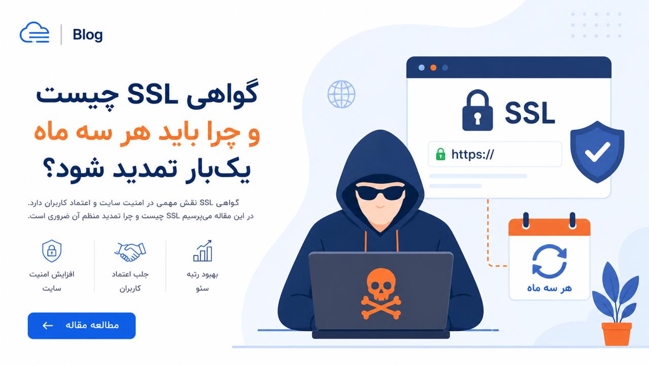 گواهی SSL چیست و چرا باید هر سه ماه یک‌بار تمدید شود