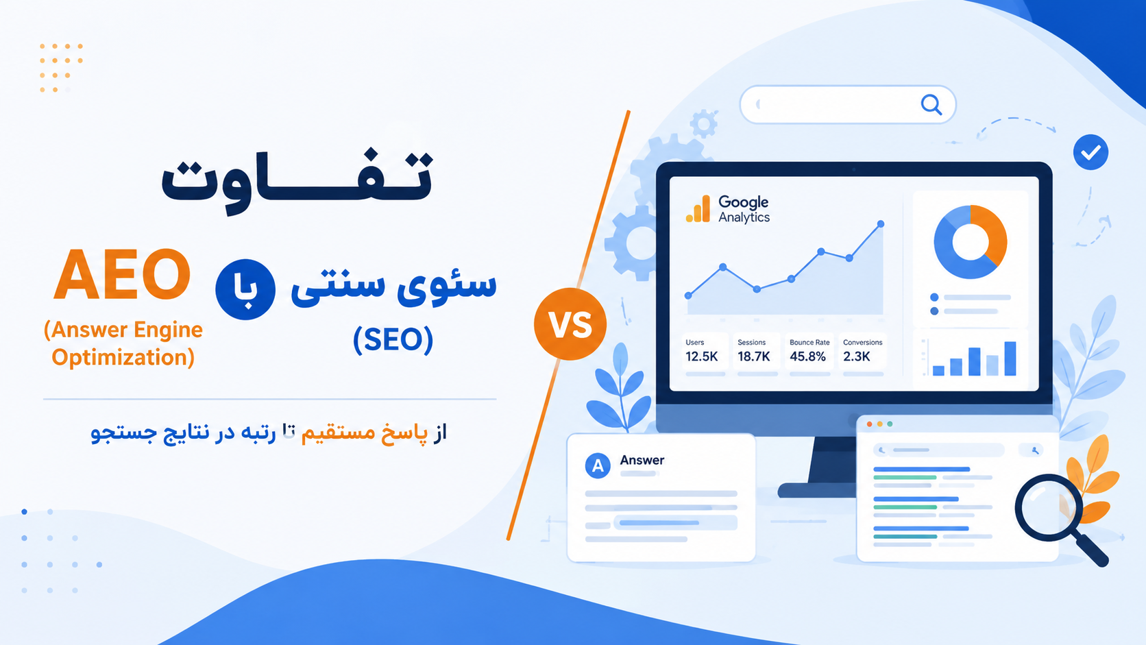 تفاوت AEO با سئوی سنتی (SEO)