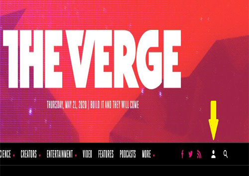 ساخت بک لینک رایگان در theverge.com